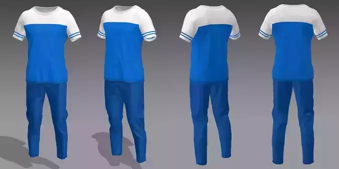 Men Regular Lounge Pants and Tshirt