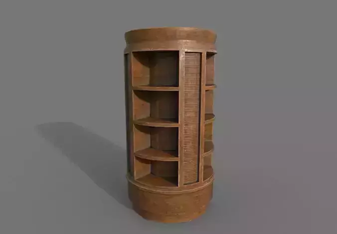 Wooden Bookshelf 2