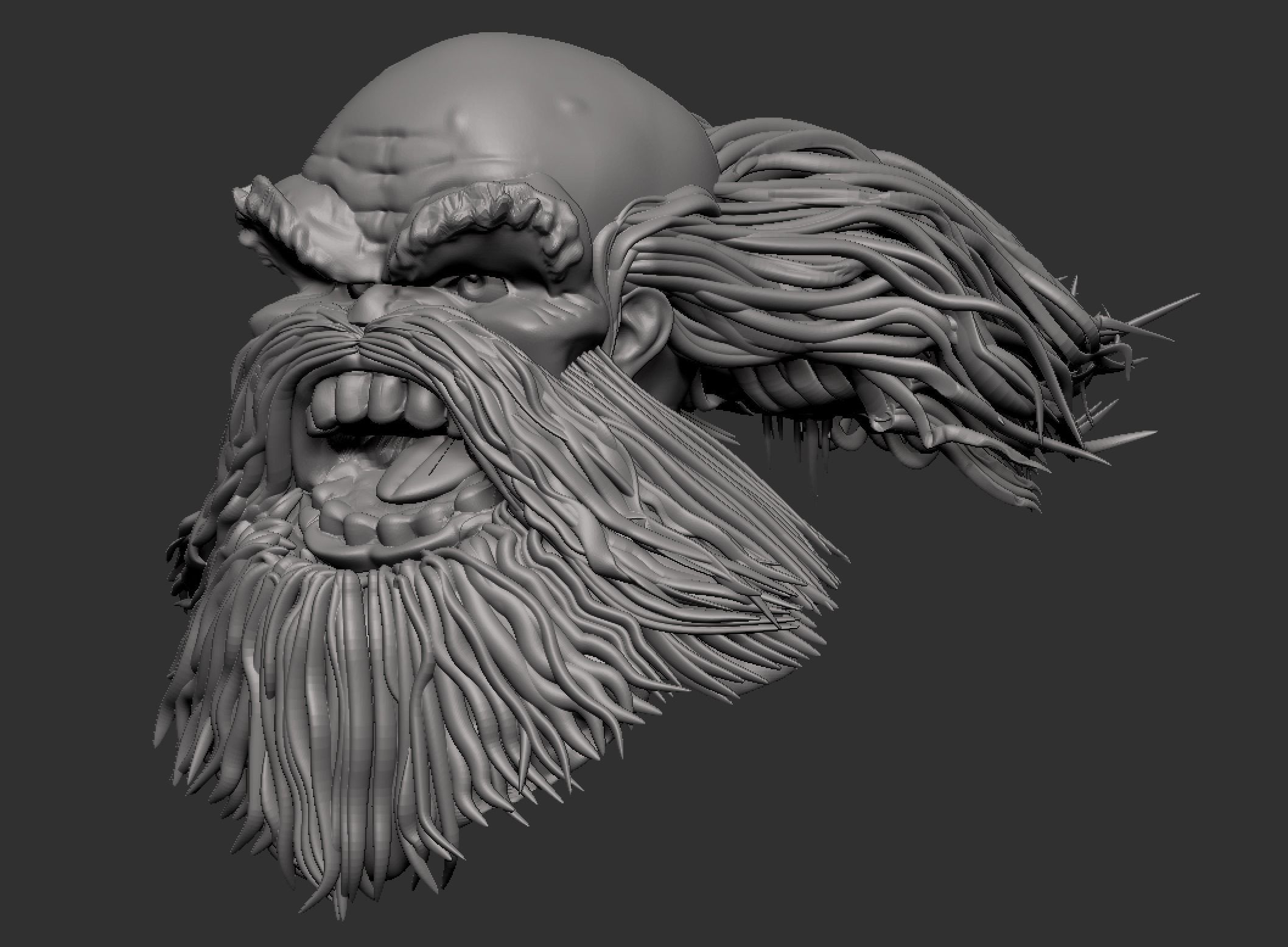 Maestro Head 3D print model_1