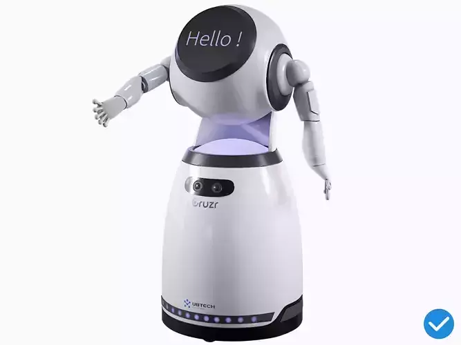 Robot Cruzr Gameready PBR