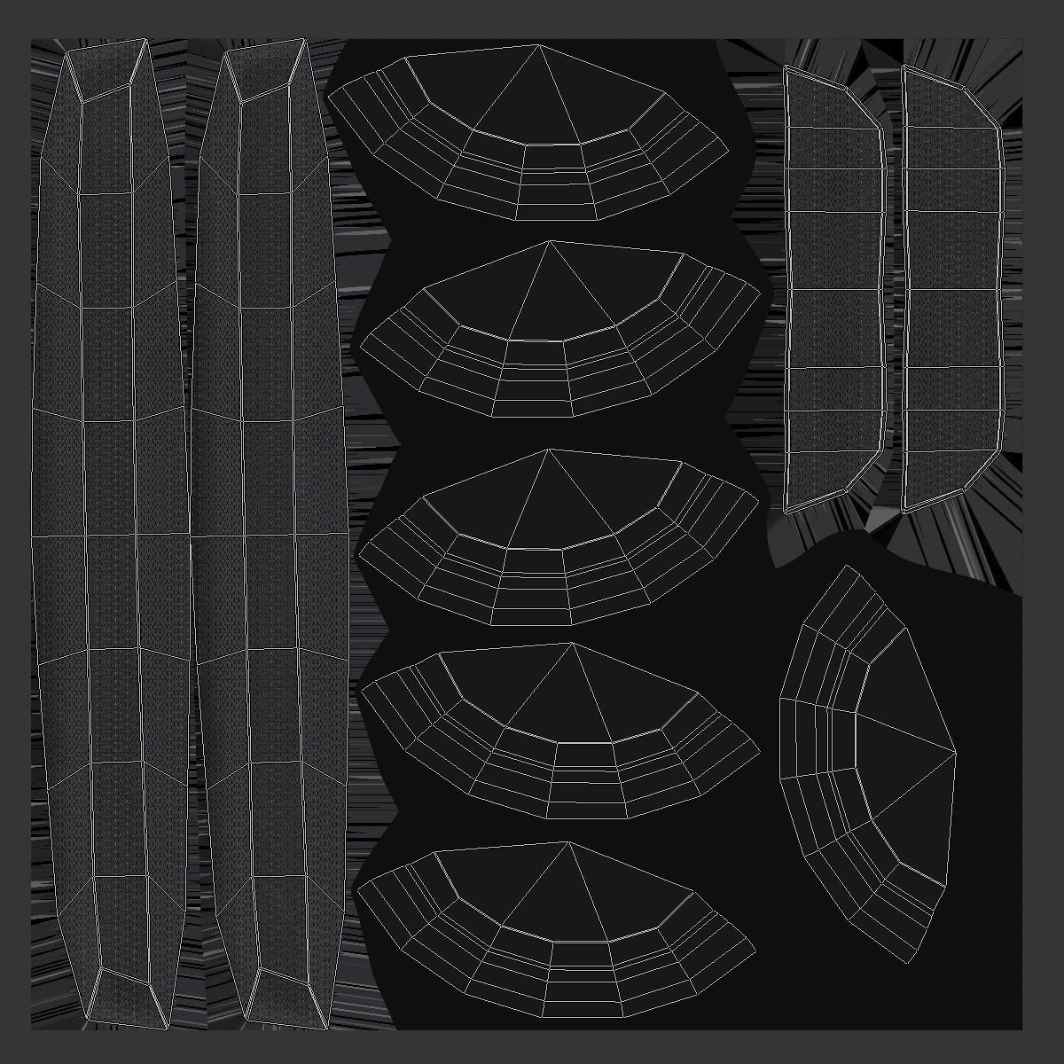 Robot Cruzr Gameready PBR Low-poly 3D model_38