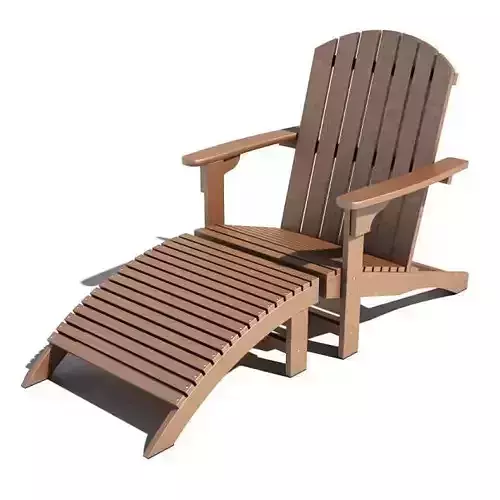 Wooden Deckchair