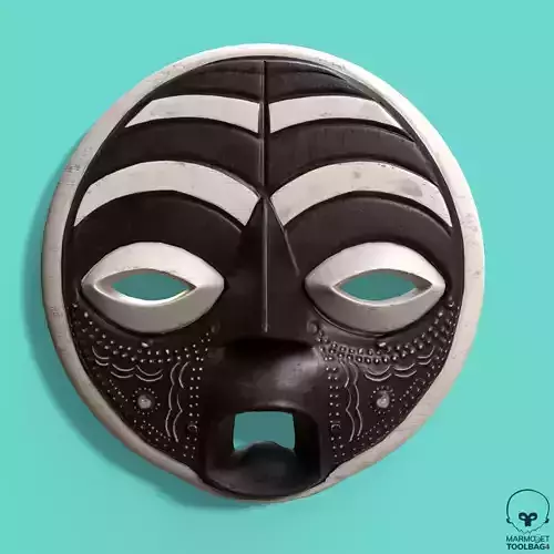 African Mask Pbr 