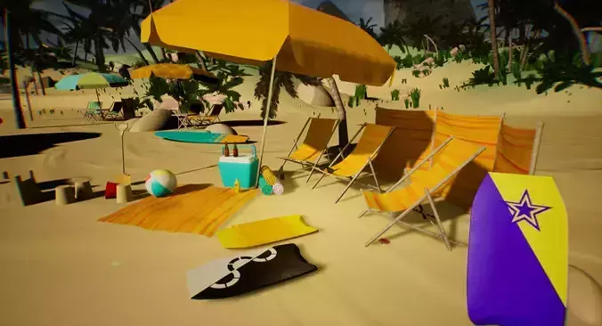 Beach Asset Pack