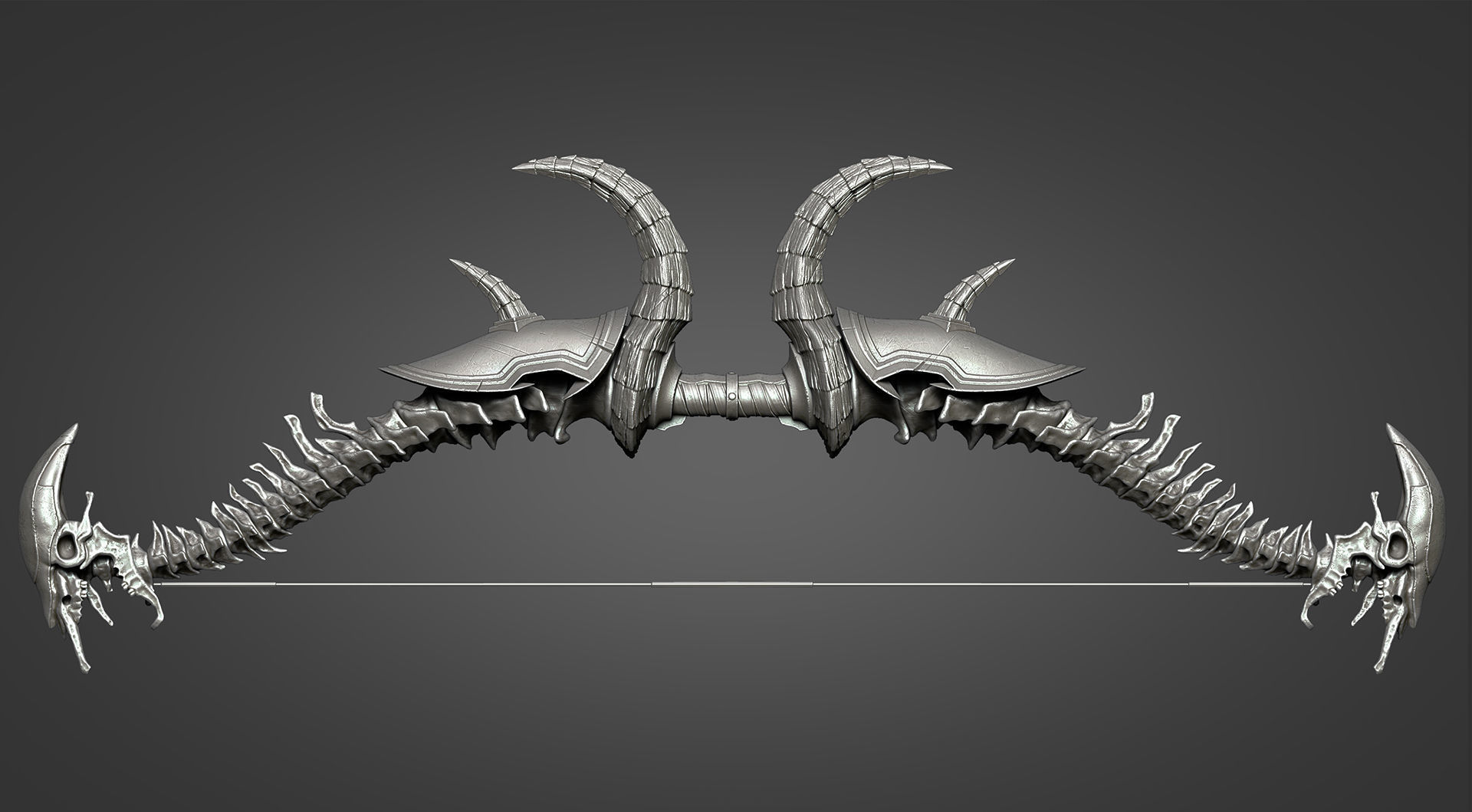 Sylvanas Windrunner - Longbow 3D print model_2