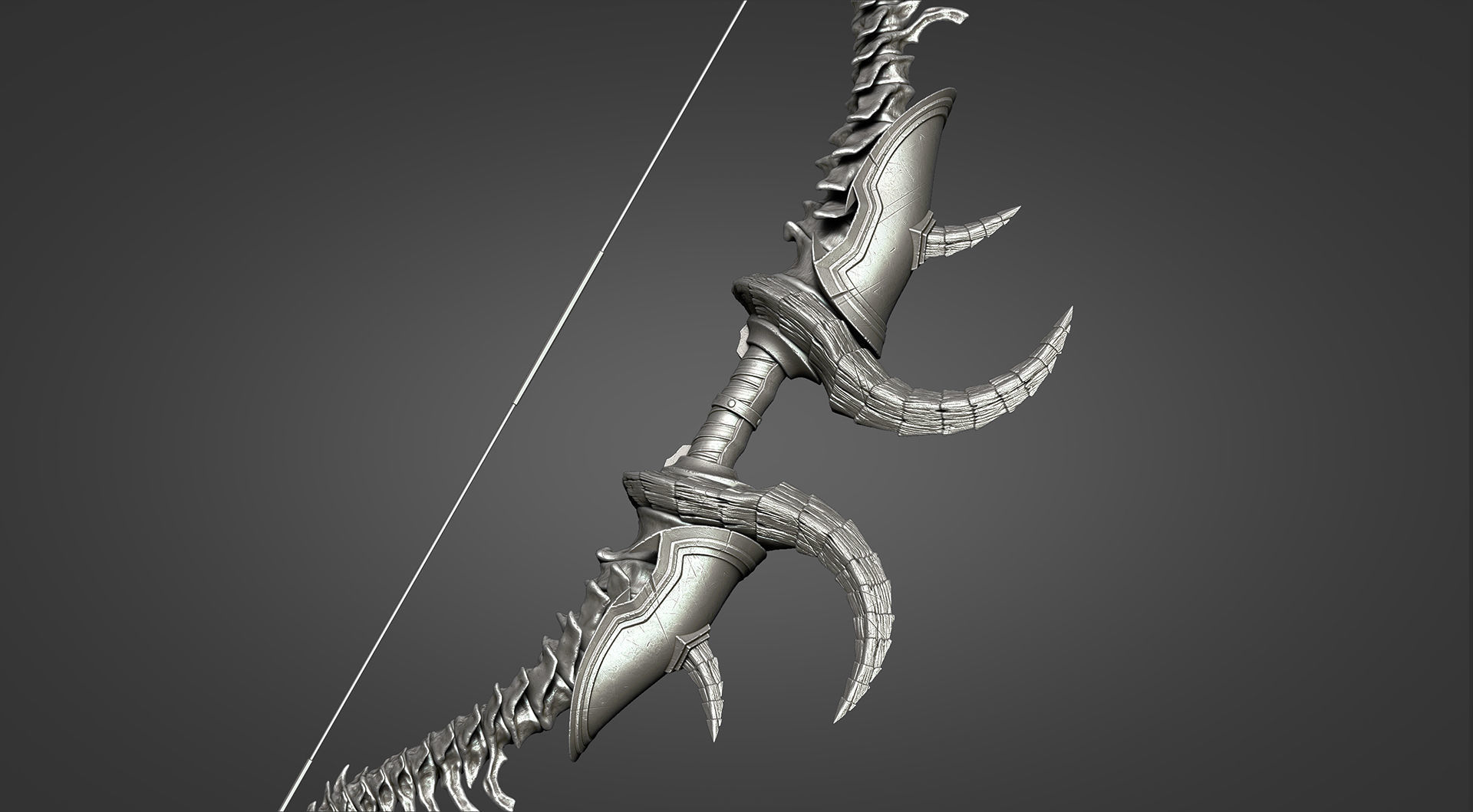 Sylvanas Windrunner - Longbow 3D print model_1