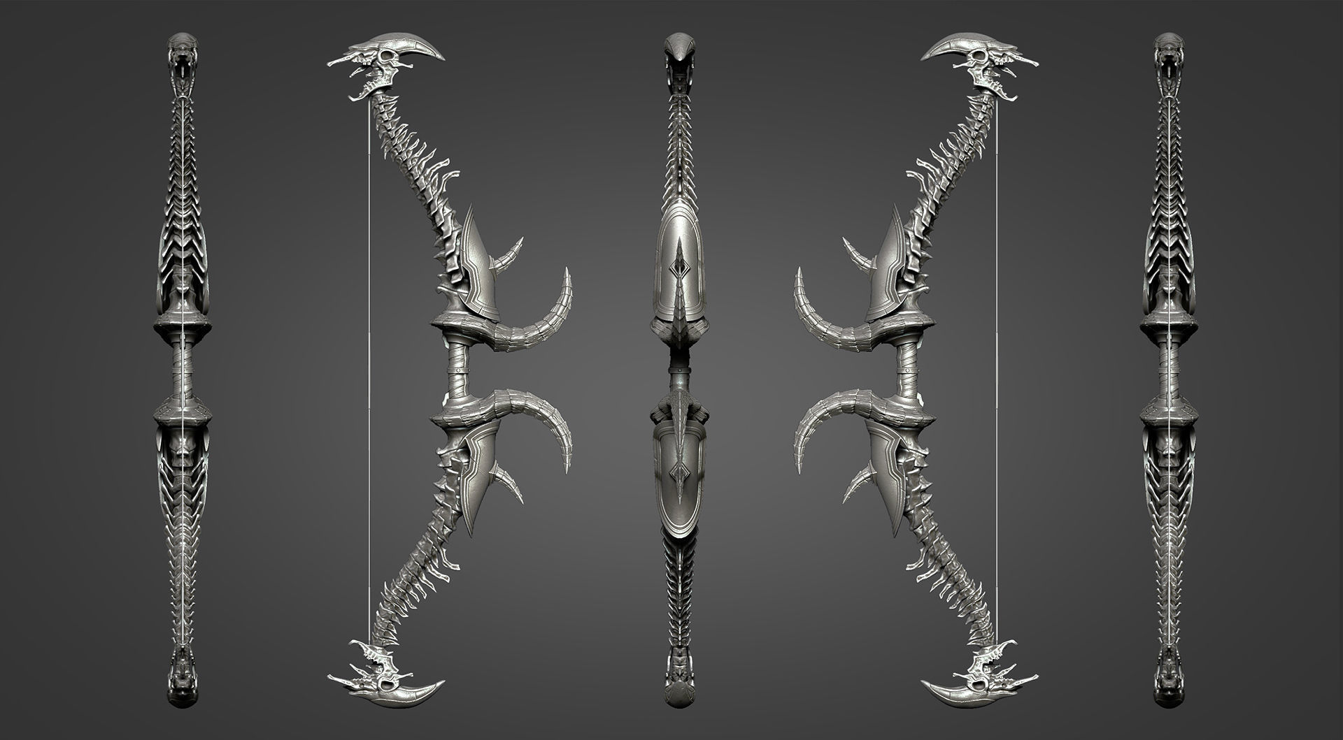 Sylvanas Windrunner - Longbow 3D print model_5