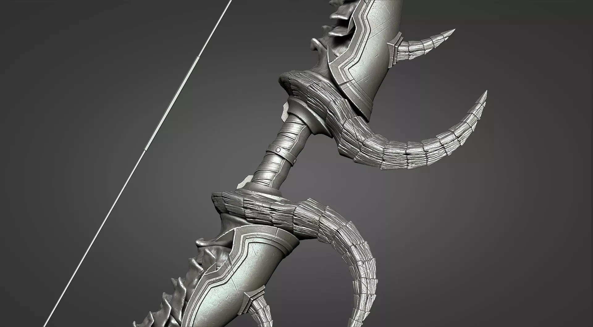 Sylvanas Windrunner - Longbow 3D print model_0