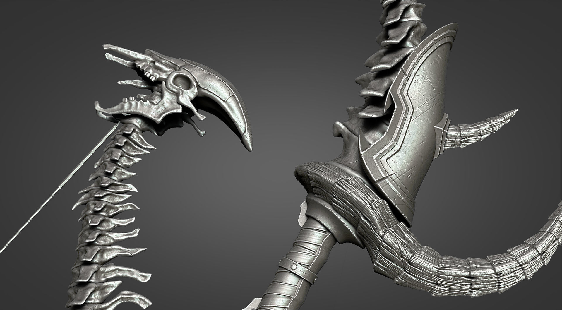 Sylvanas Windrunner - Longbow 3D print model_3