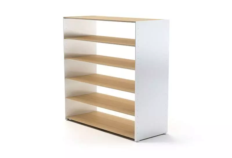 Modular Light Shelf System 3D model_0