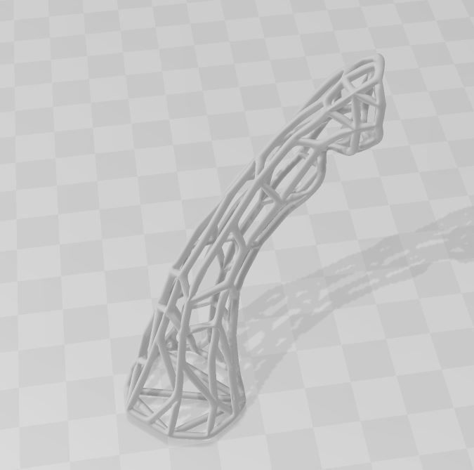 printready WireframeHorse Wall decoration Artwork 3D print model_9