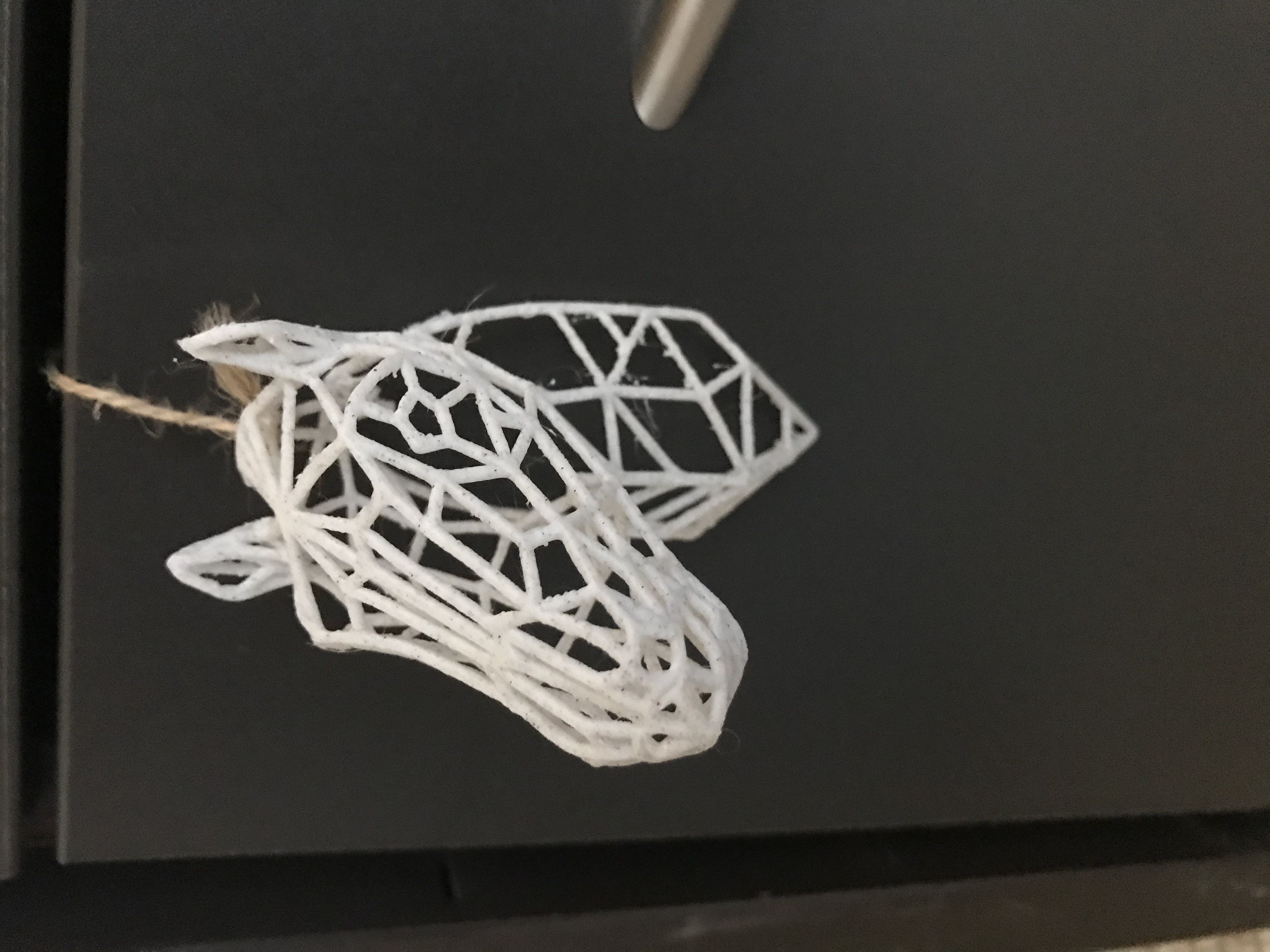 printready WireframeHorse Wall decoration Artwork 3D print model_8