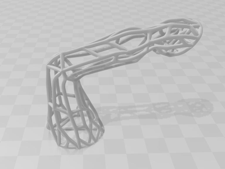 printready WireframeHorse Wall decoration Artwork 3D print model_10