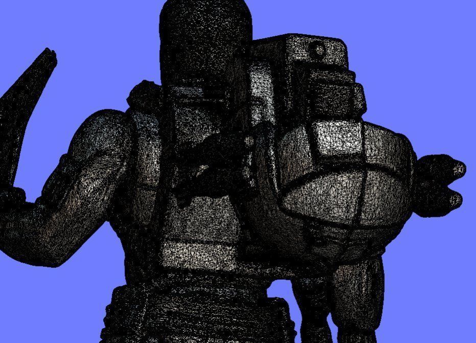 80s RAMBO TURBO FIGURE - 3D SCAN 3D print model_14