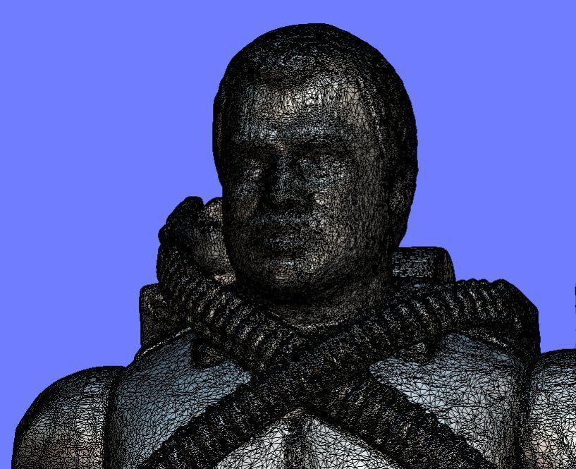 80s RAMBO TURBO FIGURE - 3D SCAN 3D print model_15