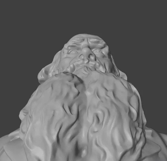 Leo Tolstoy 3D print model_27
