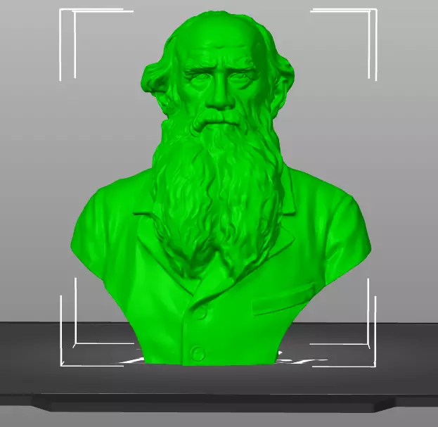 Leo Tolstoy 3D print model_21