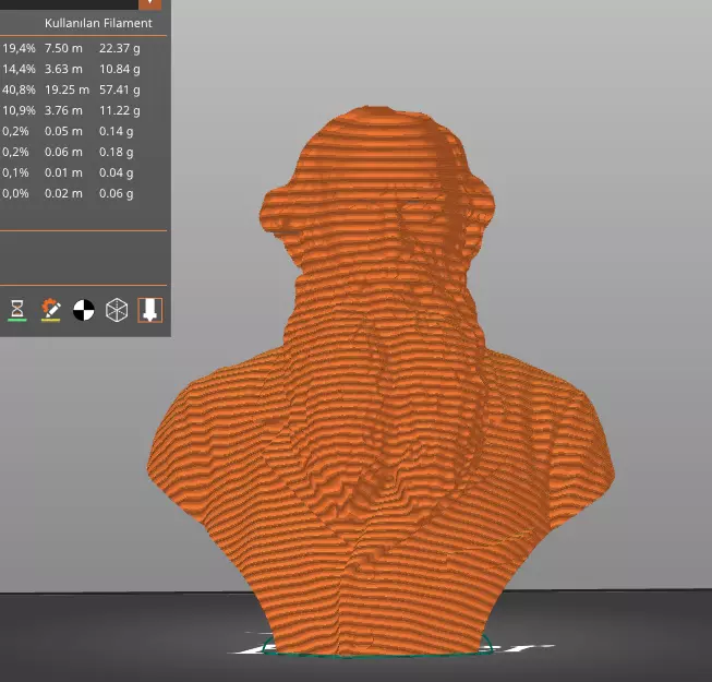 Leo Tolstoy 3D print model_25