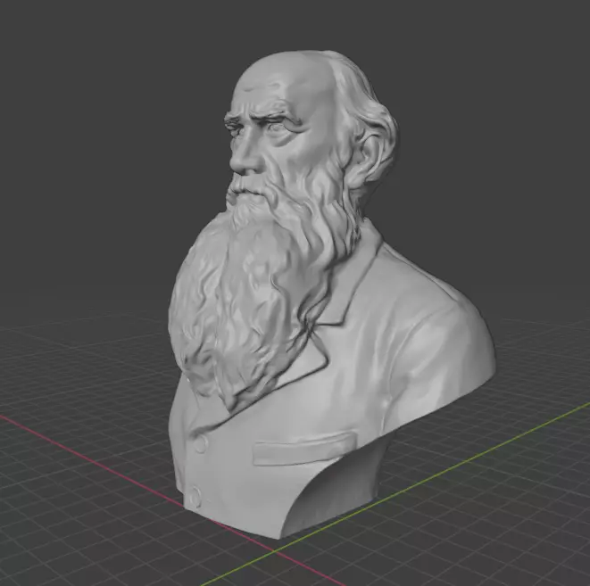 Leo Tolstoy 3D print model_10