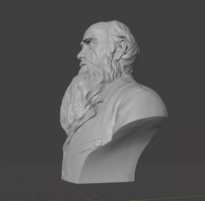 Leo Tolstoy 3D print model_6