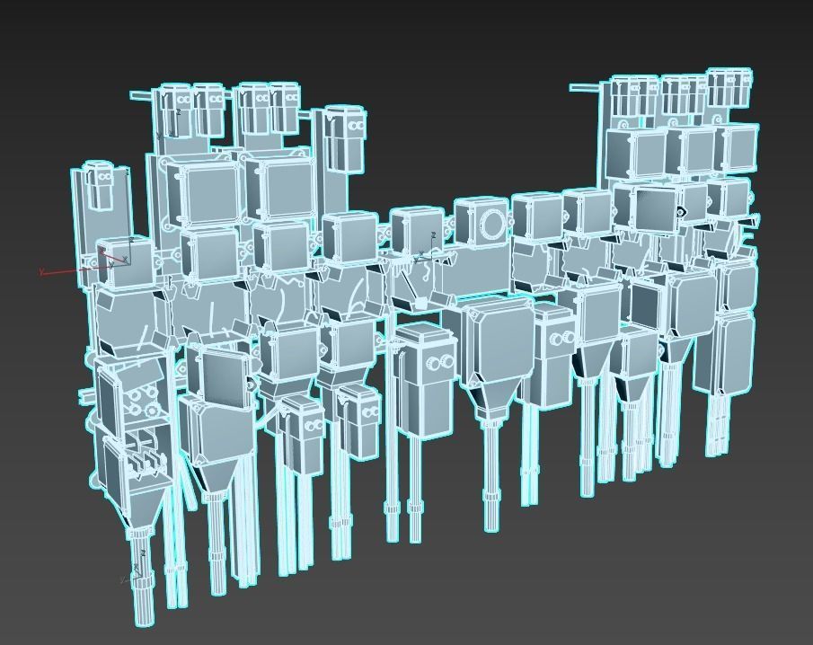 Abandoned Fuseboxes 3D model_9