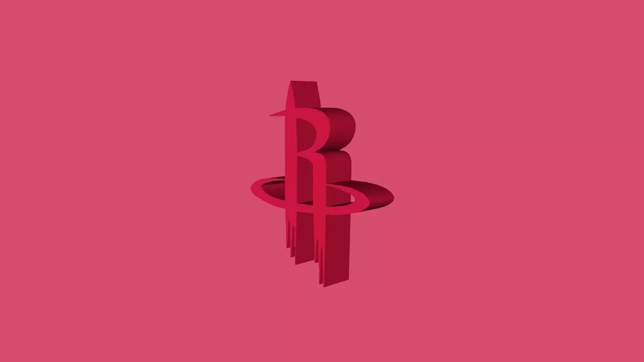 Houston Rockets Team Logo 3D model