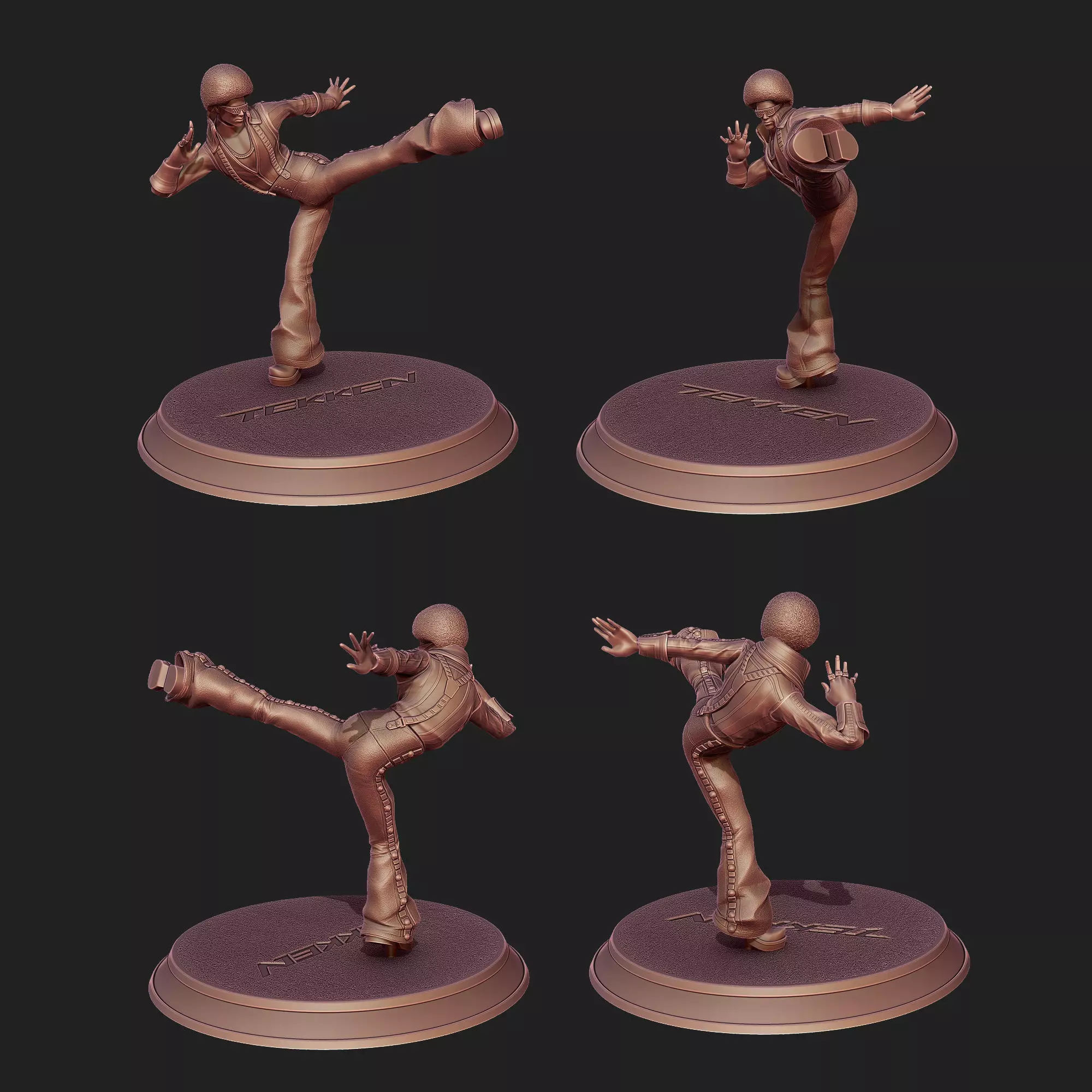 Tekken Tiger Jackson 3D print model_0