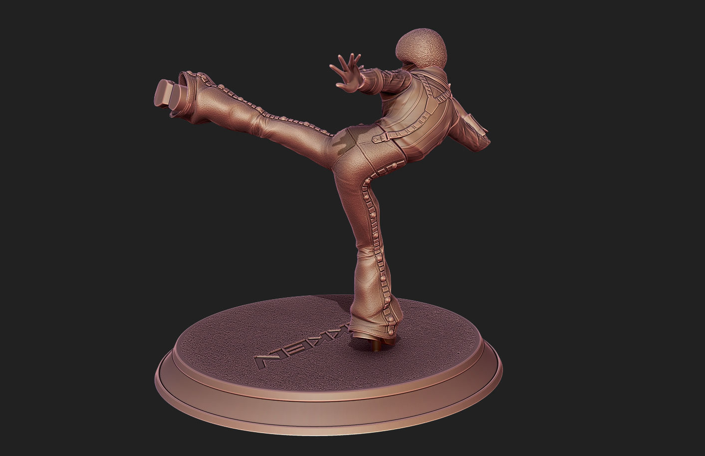 Tekken Tiger Jackson 3D print model_4