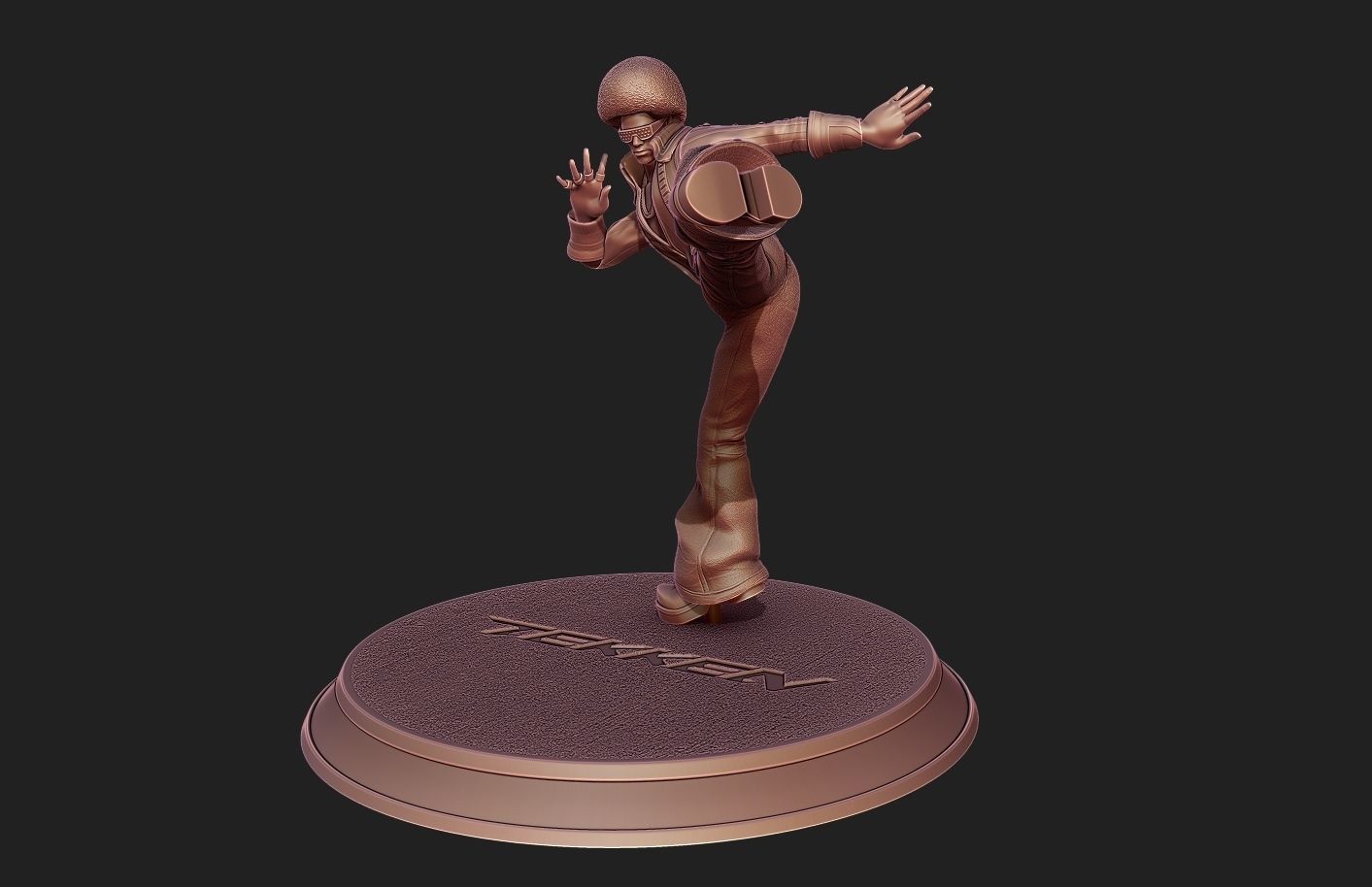 Tekken Tiger Jackson 3D print model_6