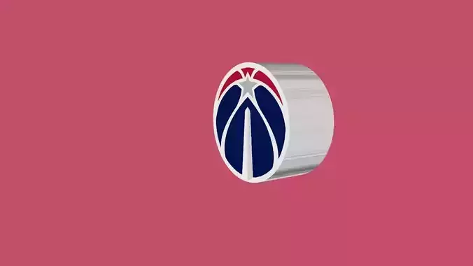 Washington Wizards Team Logo 3D model