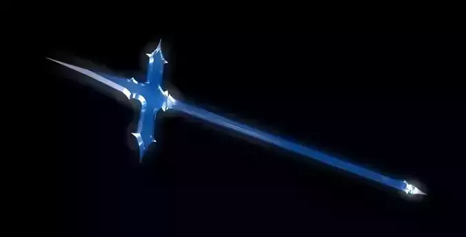 Genshin Impact Rosaria Spear No Lights Version