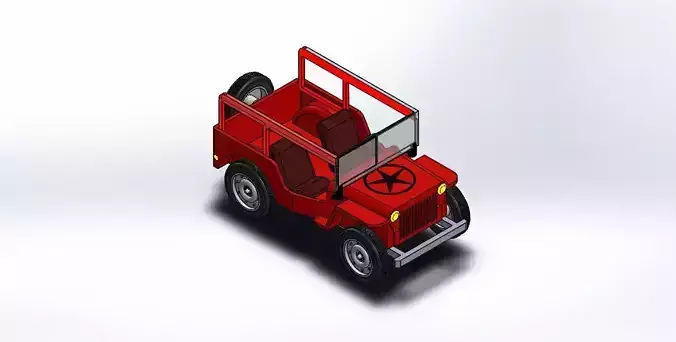 Jeep Model 3D print model