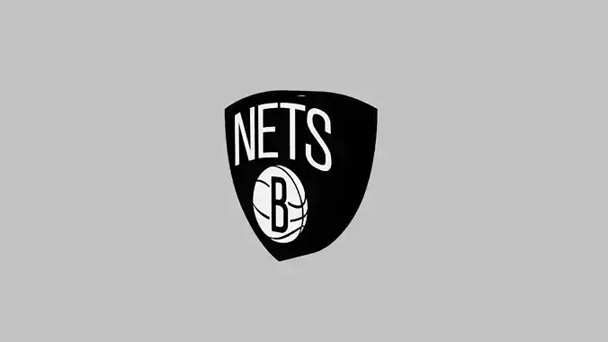 Brooklyn Nets Team Logo 3D model