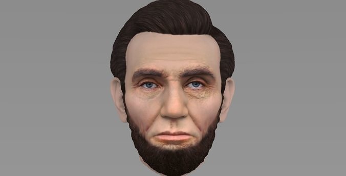 Abraham Lincoln 3D model