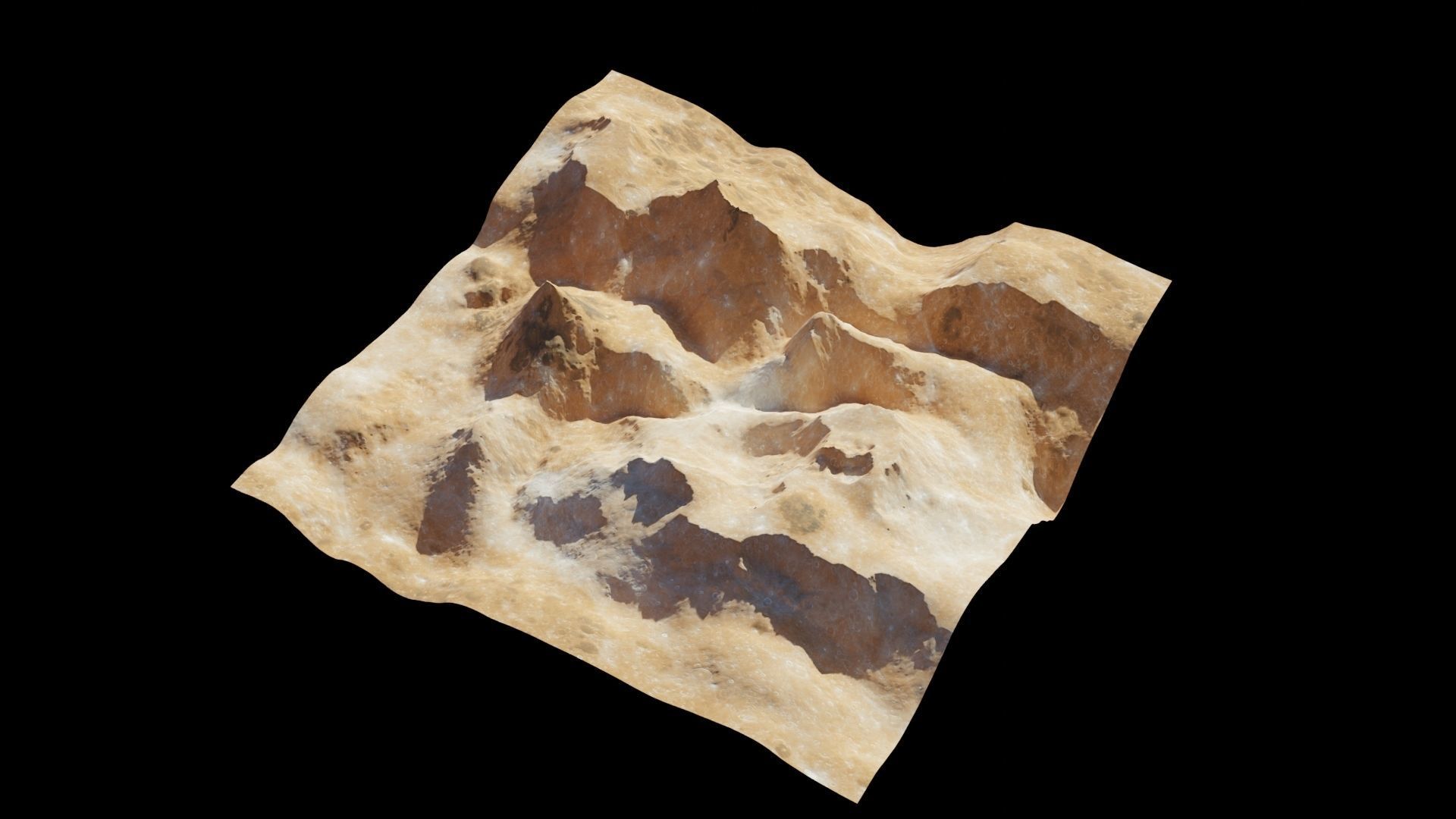 Planet Surface 3D model 3D model_4