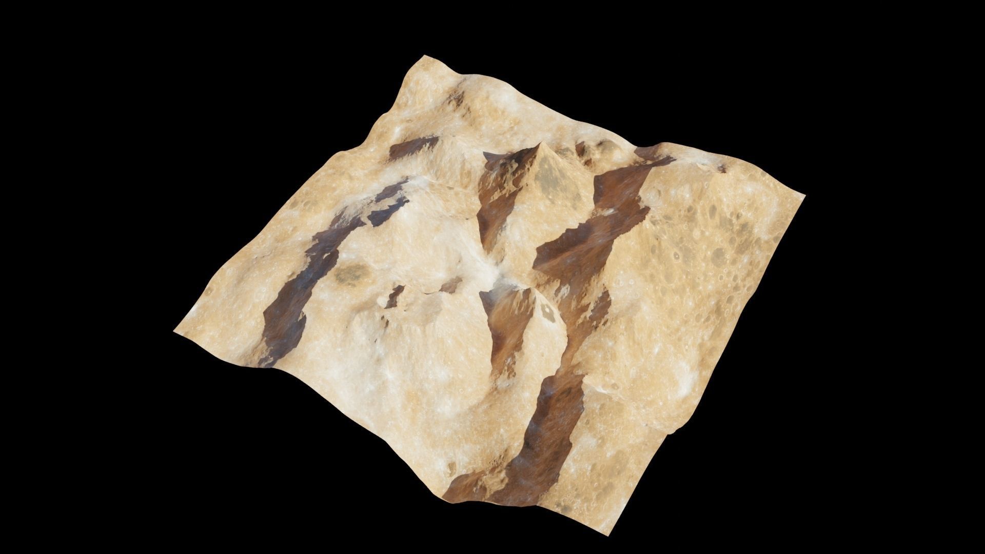 Planet Surface 3D model 3D model_17