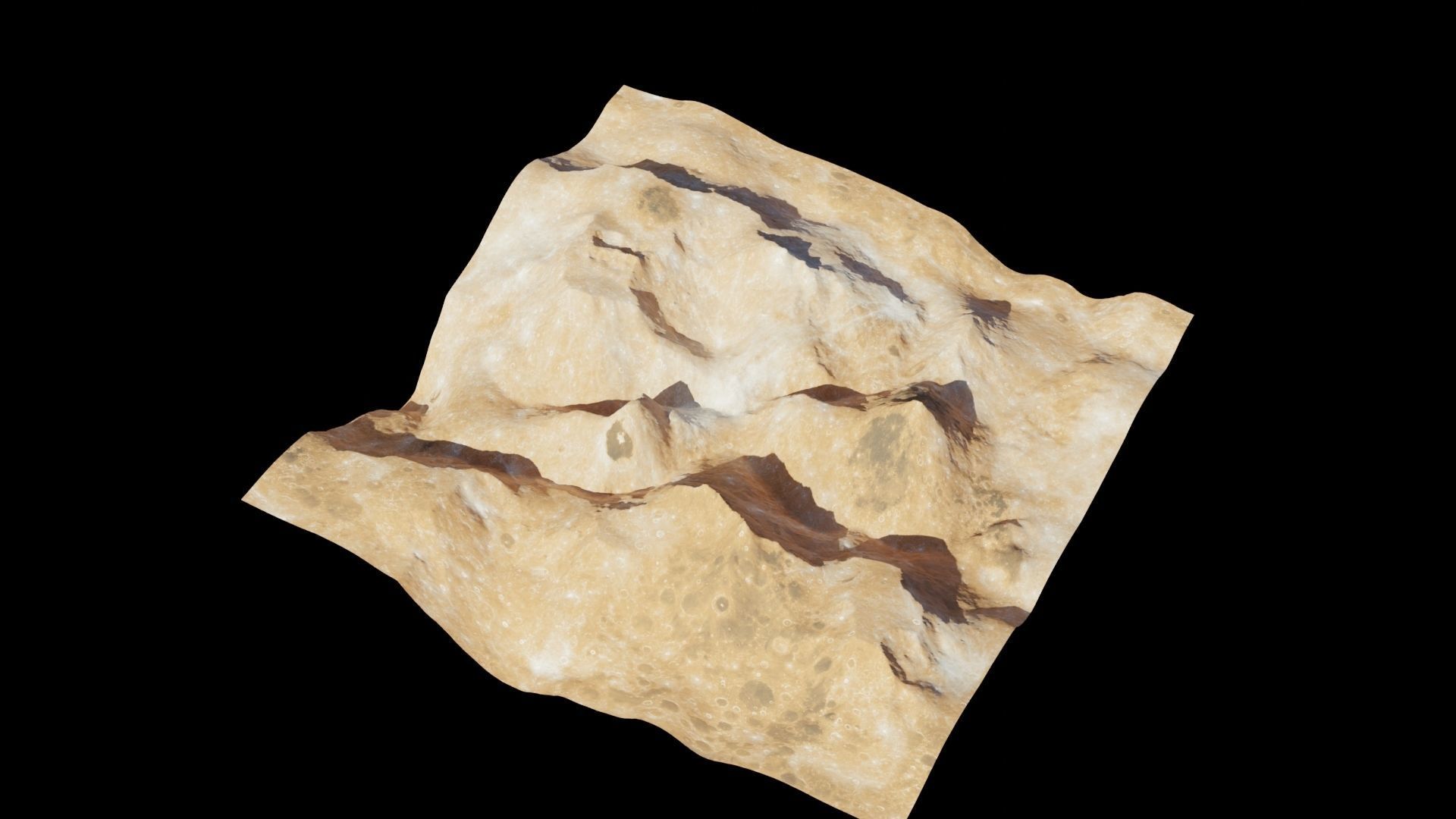 Planet Surface 3D model 3D model_11