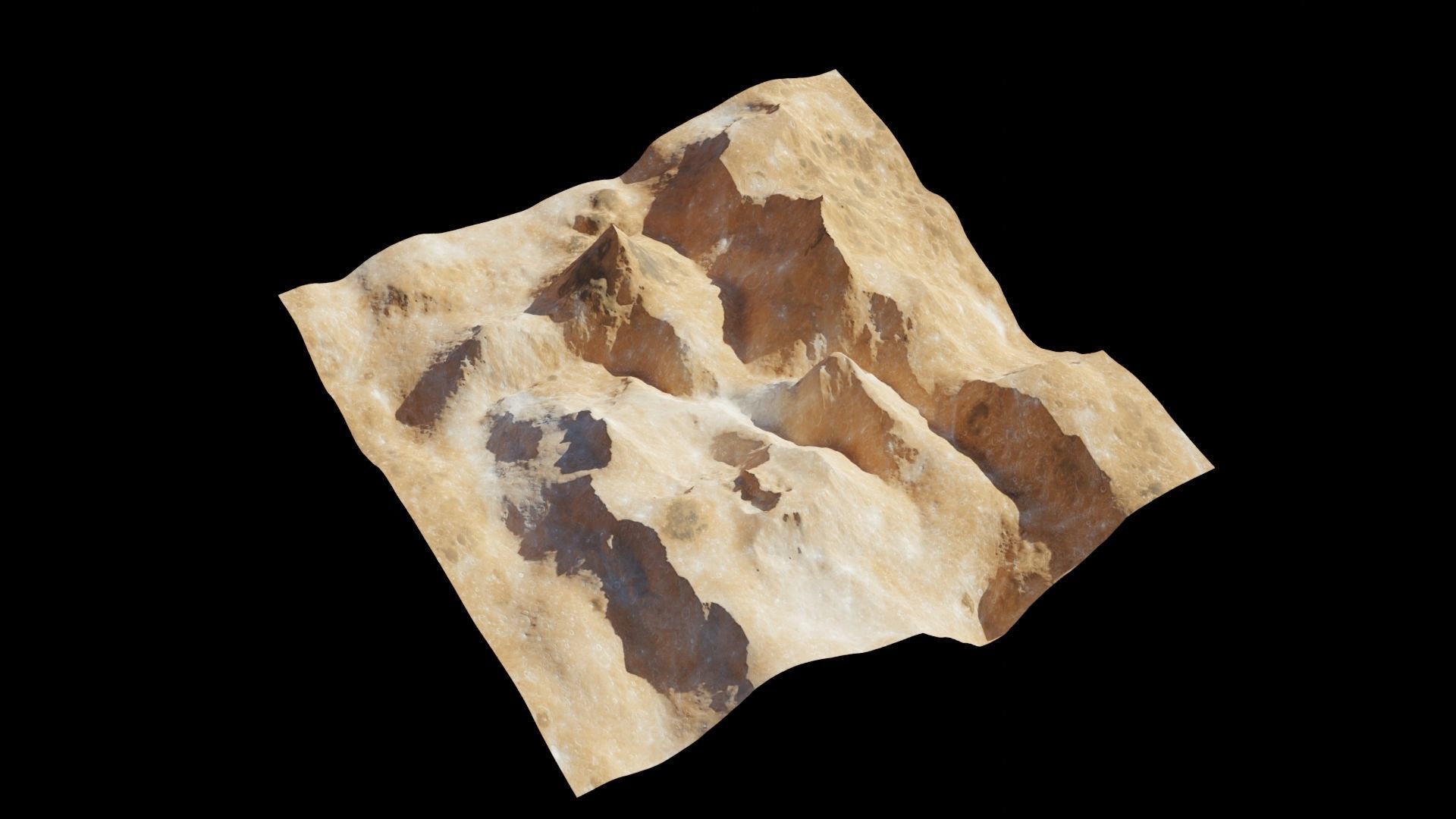 Planet Surface 3D model 3D model_16