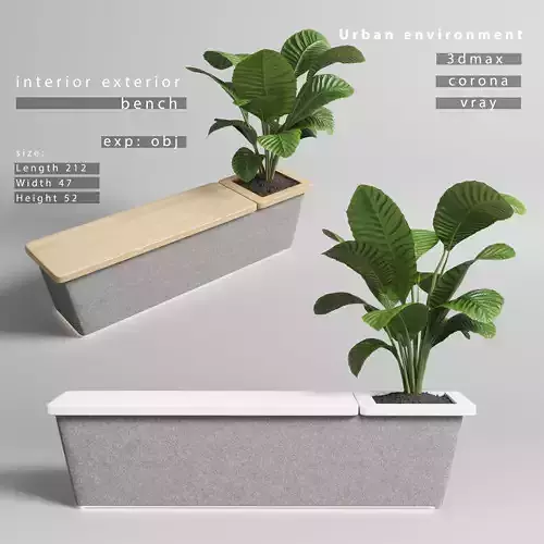 interior - exterior bench