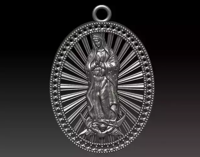 PENDANT  JEWELRY GUADALUPE VIRGIN