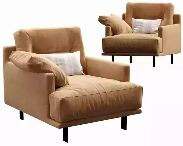 Linteloo george armchair 3D model