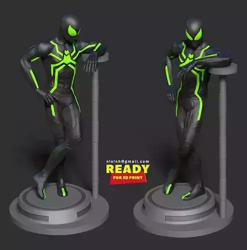 Spiderman - Stealth Suit 3D print model
