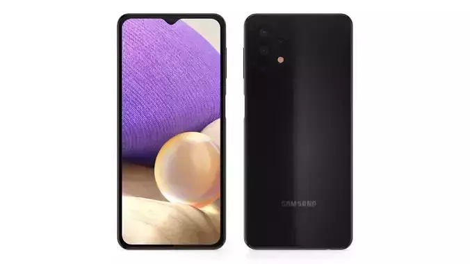 Galaxy A32 5G Awesome Black 3D model