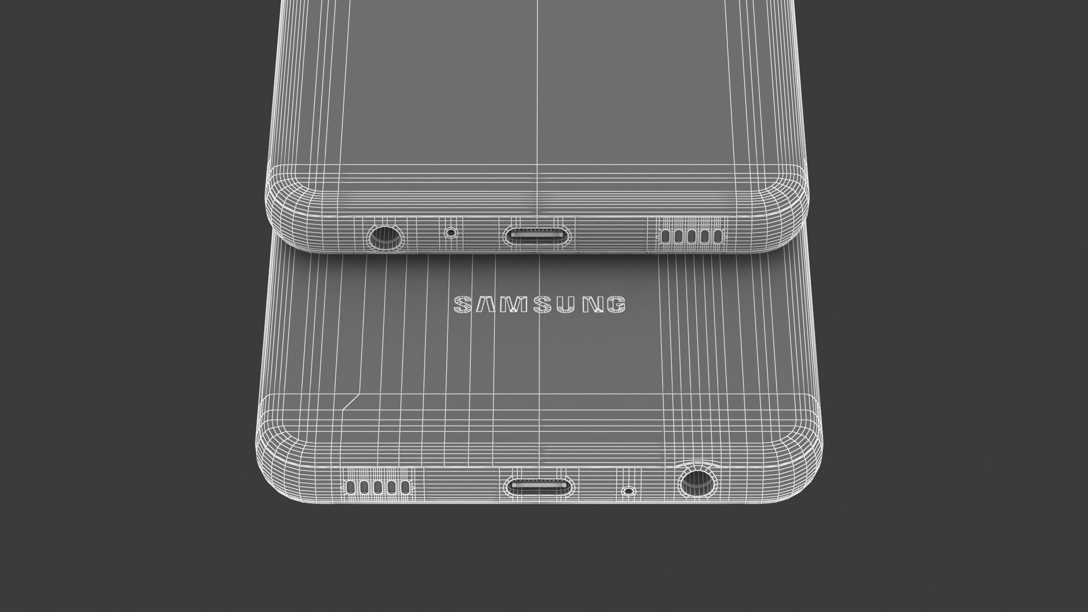 Galaxy A32 5G Awesome Blue 3D model_19