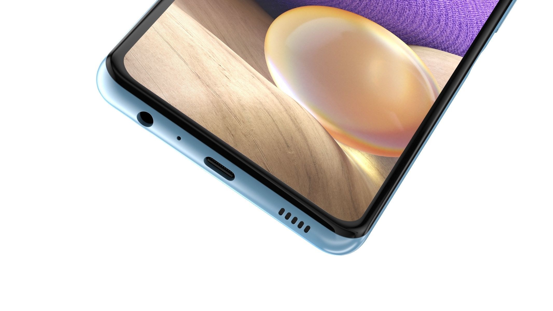 Galaxy A32 5G Awesome Blue 3D model_5