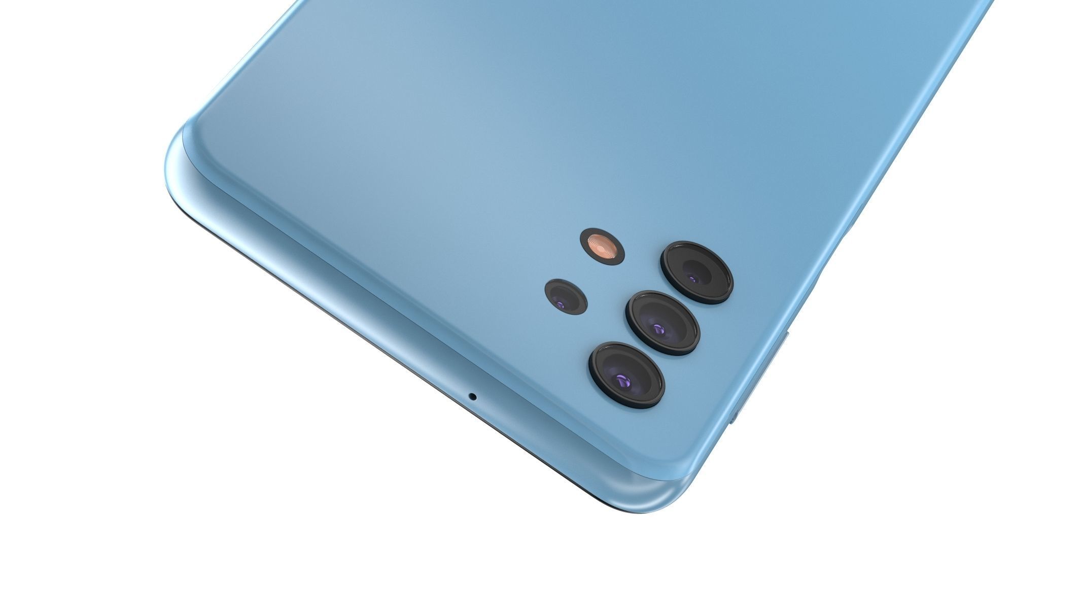 Galaxy A32 5G Awesome Blue 3D model_6