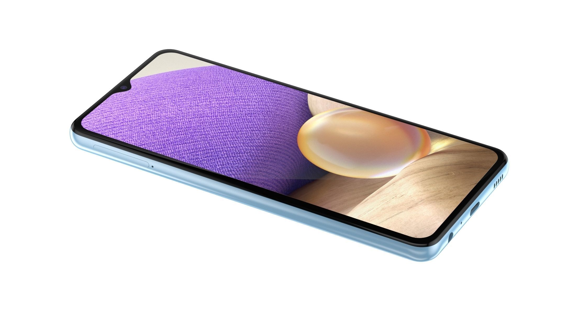 Galaxy A32 5G Awesome Blue 3D model_4