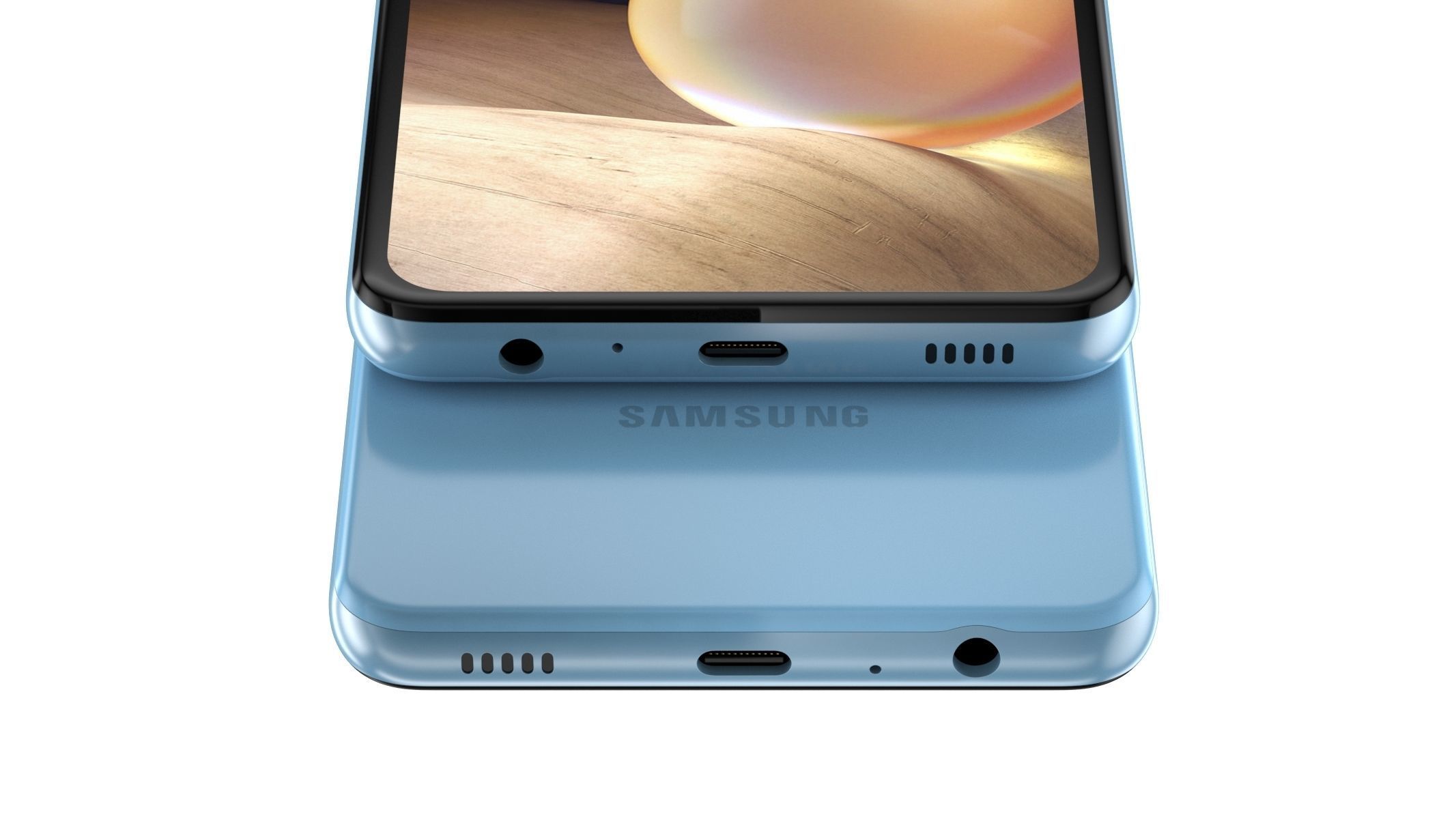 Galaxy A32 5G Awesome Blue 3D model_9