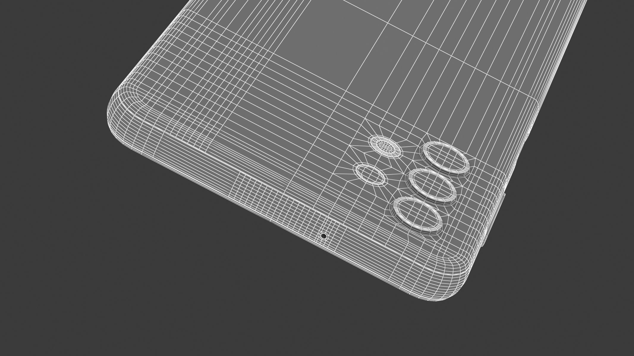 Galaxy A32 5G Awesome Blue 3D model_16