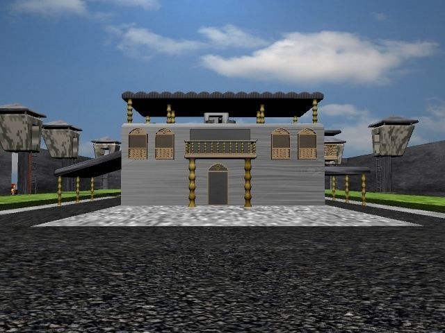 Military base 3D model_7